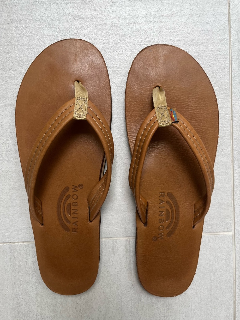 Premier Leather Single Layer Arch 3/4" Strap